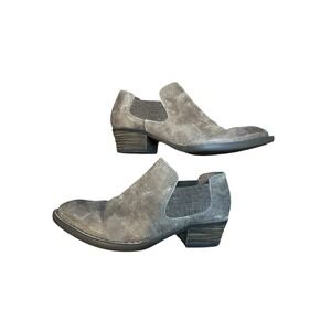 Born Womens Ankle Boots 8 Leather NWOB Western Boho